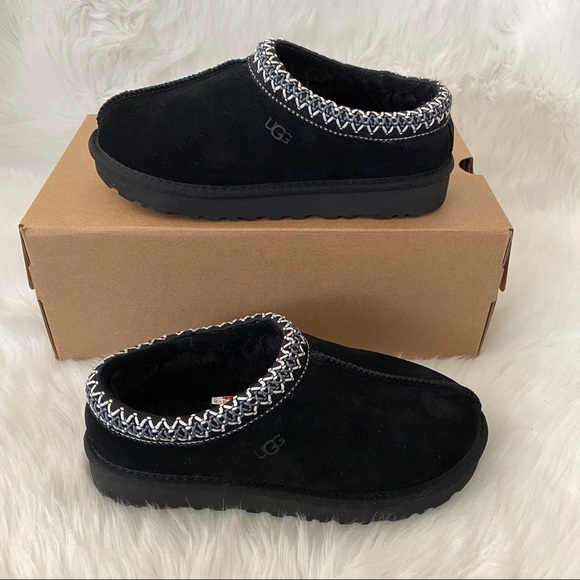 Ugg tasman slippers womens black Clearance